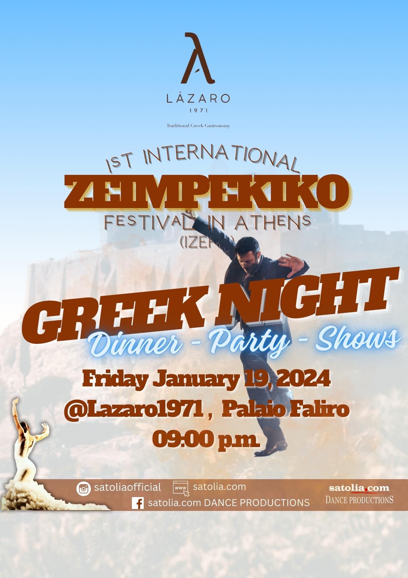 Greek Night Dinner Party @Live Music